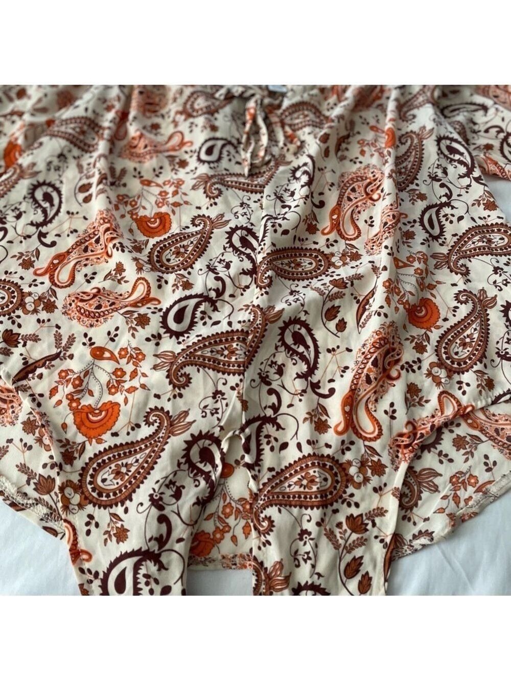 Paisley Off Shoulder Top - Picture 8 of 10